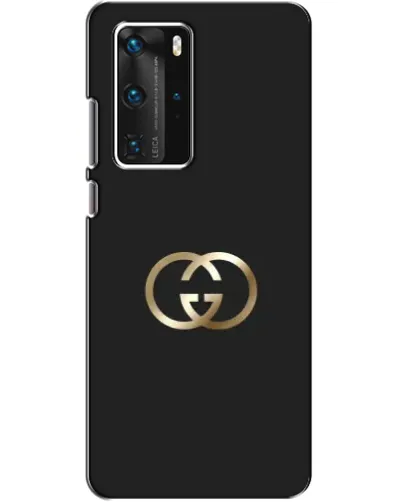 Чехол для Huawei P40 Pro с картинкой «Минимализм Gucci»