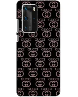 Чехол для Huawei P40 Pro с картинкой «Классическая монограмма Gucci»