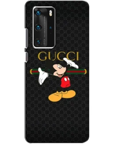 Чехол для Huawei P40 Pro с картинкой «Микки Маус Gucci»