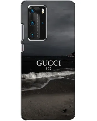 Чехол для Huawei P40 Pro с картинкой «Gucci — морской прибой»