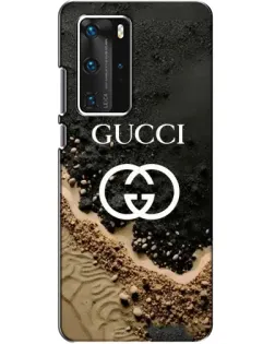 Чехол для Huawei P40 Pro с картинкой «Gucci — песчаные дюны»