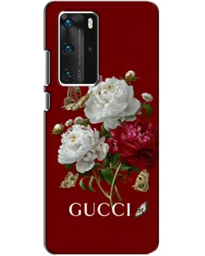 Чехол для Huawei P40 Pro с картинкой «Gucci —  сад»