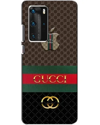 Чехол для Huawei P40 Pro с картинкой «Gucci — брендированный десерт»