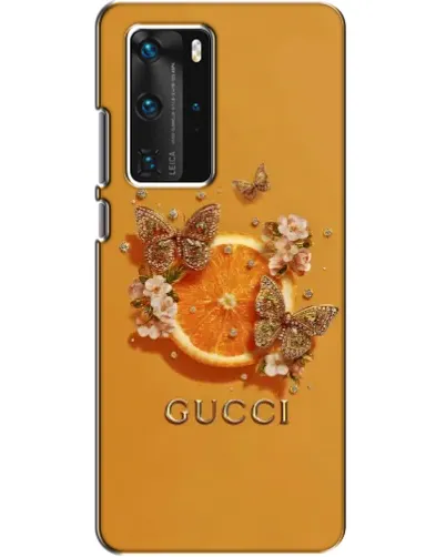 Чохол для Huawei P40 Pro з картинкою «Gucci — золоті метелики» Чохол для Huawei P40 Pro з картинкою «Gucci — золоті метелики»
