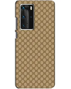 Чохол для Huawei P40 Pro з картинкою «Gucci — класичний беж»