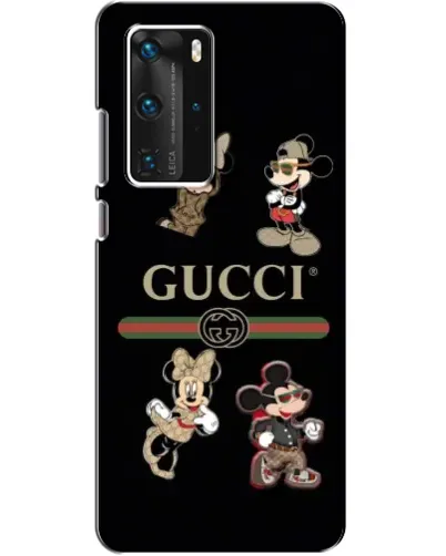 Чохол для Huawei P40 Pro з картинкою «Gucci — герої Disney та монограма» Чохол для Huawei P40 Pro з картинкою «Gucci — герої Disney та монограма»