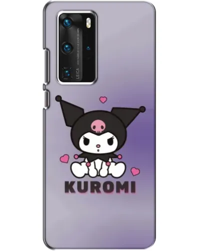 Чехол для Huawei P40 Pro с картинкой «Kuromi — фиолетовый арт» Чехол для Huawei P40 Pro с картинкой «Kuromi — фиолетовый арт»