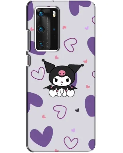 Чехол для Huawei P40 Pro с картинкой «Kuromi и лавандовые сердца» Чехол для Huawei P40 Pro с картинкой «Kuromi и лавандовые сердца»