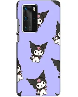 Чохол для Huawei P40 Pro з картинкою «Паттерн з Kuromi»