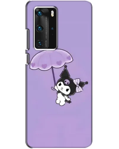 Чехол для Huawei P40 Pro с картинкой «Kuromi с зонтиком» Чехол для Huawei P40 Pro с картинкой «Kuromi с зонтиком»
