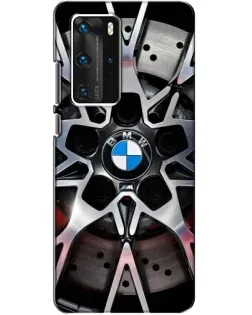 Чохол для Huawei P40 Pro з картинкою «BMW — деталь диска»