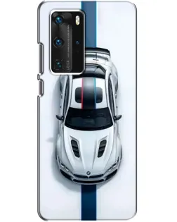 Чохол для Huawei P40 Pro з картинкою «Вид зверху — BMW M»