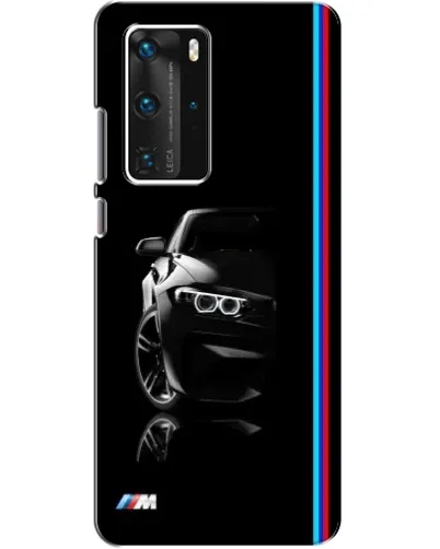 Чехол для Huawei P40 Pro с картинкой «Силуэт BMW в темноте» Чехол для Huawei P40 Pro с картинкой «Силуэт BMW в темноте»