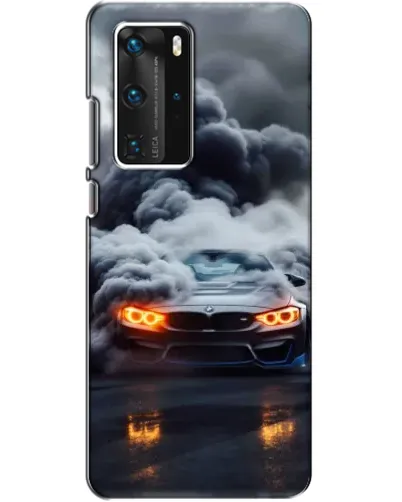 Чехол для Huawei P40 Pro с картинкой «BMW в дыму» Чехол для Huawei P40 Pro с картинкой «BMW в дыму»