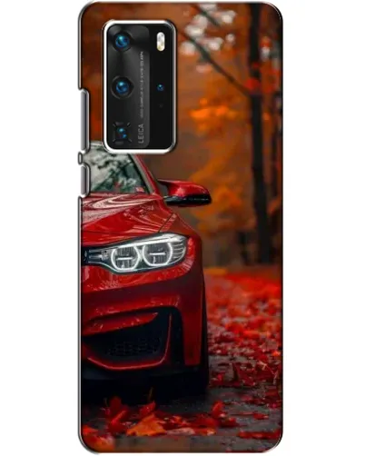 Чехол для Huawei P40 Pro с картинкой «Осенняя BMW M4» Чехол для Huawei P40 Pro с картинкой «Осенняя BMW M4»