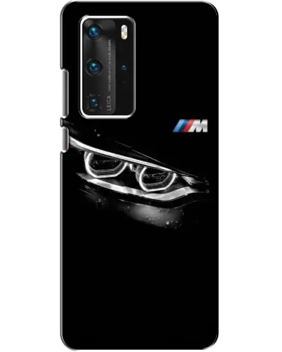 Чехол для Huawei P40 Pro с картинкой «BMW — взгляд тигра» Чехол для Huawei P40 Pro с картинкой «BMW — взгляд тигра»