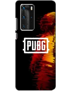 Чохол для Huawei P40 Pro з картинкою «Яскравий логотип PUBG»