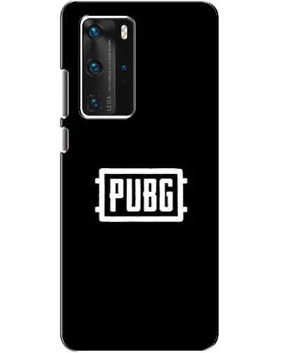 Чехол для Huawei P40 Pro с картинкой «Лого BMW — металлический блеск»