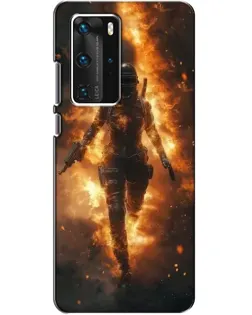 Чохол для Huawei P40 Pro з картинкою «BMW — швидкість у дощі» Чохол для Huawei P40 Pro з картинкою «BMW — швидкість у дощі»