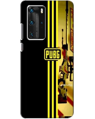 Чехол для Huawei P40 Pro с картинкой «PUBG — камуфляжный шлем»