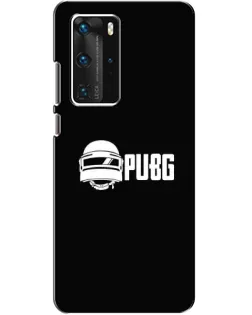 Чехол для Huawei P40 Pro с картинкой «PUBG — классический лого»