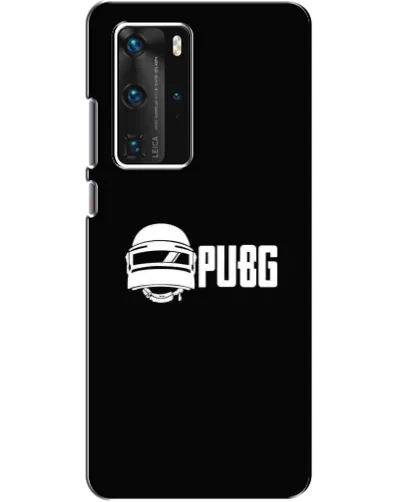 Чехол для Huawei P40 Pro с картинкой «PUBG — классический лого»
