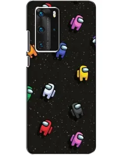 Чохол для Huawei P40 Pro з картинкою «Космічний патерн Among Us» Чохол для Huawei P40 Pro з картинкою «Космічний патерн Among Us»