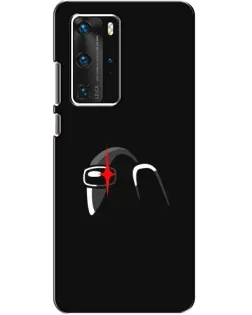 Чохол для Huawei P40 Pro з картинкою «Among Us шолом» Чохол для Huawei P40 Pro з картинкою «Among Us шолом»