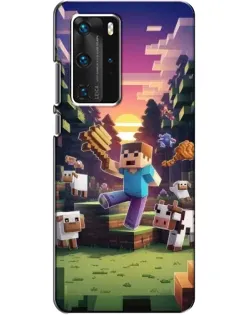 Чохол для Huawei P40 Pro з картинкою «Стів на фермі»