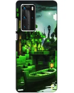 Чохол для Huawei P40 Pro з картинкою «Minecraft лісовий пейзаж» Чохол для Huawei P40 Pro з картинкою «Minecraft лісовий пейзаж»