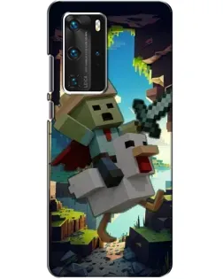 Чохол для Huawei P40 Pro з картинкою «Стів та гусь» Чохол для Huawei P40 Pro з картинкою «Стів та гусь»