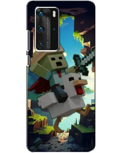 Чохол для Huawei P40 Pro з картинкою «Стів та гусь»