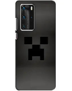 Чохол для Huawei P40 Pro з картинкою «Чорний кріпер градієнт»