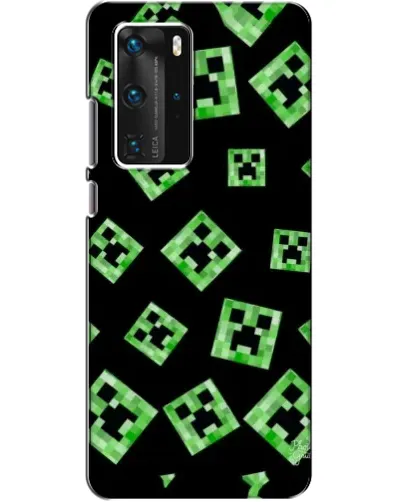 Чохол для Huawei P40 Pro з картинкою «Паттерн з кріперами»