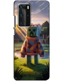 Чохол для Huawei P40 Pro з картинкою «Кріпер у светрі»
