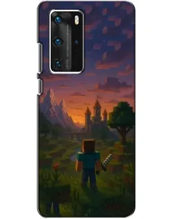 Чохол для Huawei P40 Pro з картинкою «Стів біля вежі»