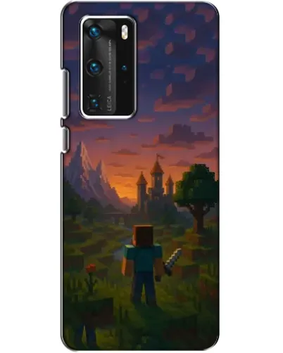 Чохол для Huawei P40 Pro з картинкою «Стів біля вежі»