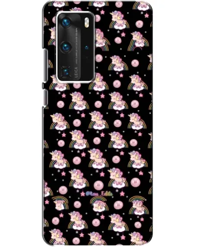 Чехол для Huawei P40 Pro с картинкой «Magic Unicorn паттерн»