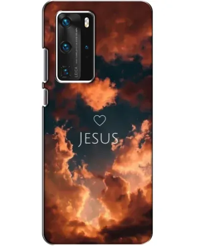 Чехол для Huawei P40 Pro с картинкой «Сияние Имени Jesus»