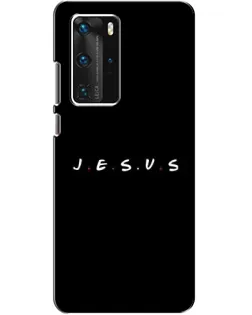 Чехол для Huawei P40 Pro с картинкой «Точки веры J.E.S.U.S.»