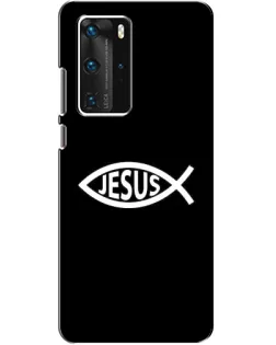 Чехол для Huawei P40 Pro с картинкой «Классический Jesus»