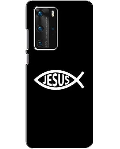 Чехол для Huawei P40 Pro с картинкой «Классический Jesus»