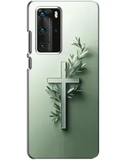 Чехол для Huawei P40 Pro с картинкой «Оливковая ветвь»
