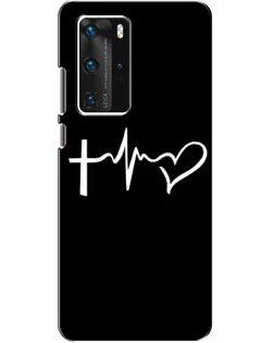 Чехол для Huawei P40 Pro с картинкой «Пульс веры»
