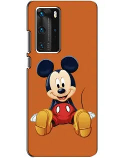 Чехол для Huawei P40 Pro с картинкой «Микки отдыхает»