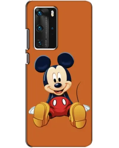 Чехол для Huawei P40 Pro с картинкой «Микки отдыхает»
