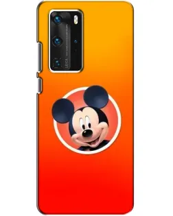 Чехол для Huawei P40 Pro с картинкой «Mickey в круге»