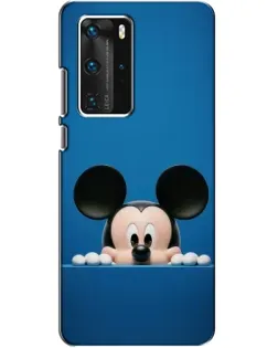 Чехол для Huawei P40 Pro с картинкой «Микки выглядывает»