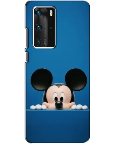 Чехол для Huawei P40 Pro с картинкой «Микки выглядывает»