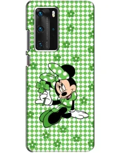 Чехол для Huawei P40 Pro с картинкой «Mickey в клетку»